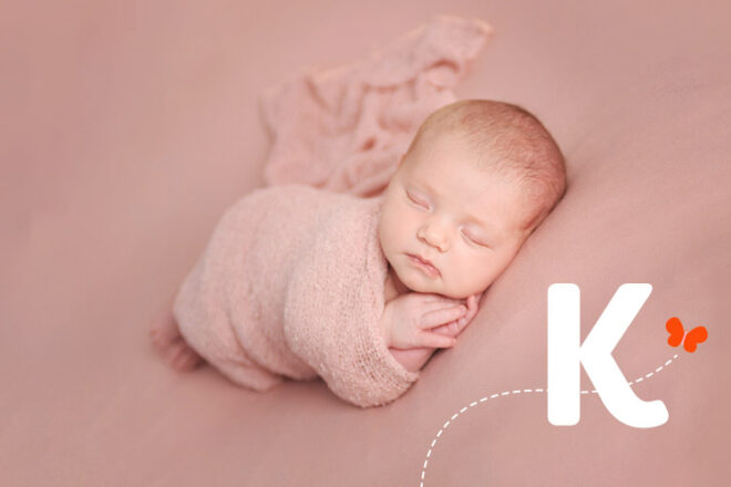 Portrait of newborn baby sleeping wrapped in a blanket