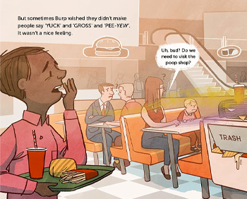 A look inside the book Fart and Burp are Superstinkers by Zoe Foster Blake