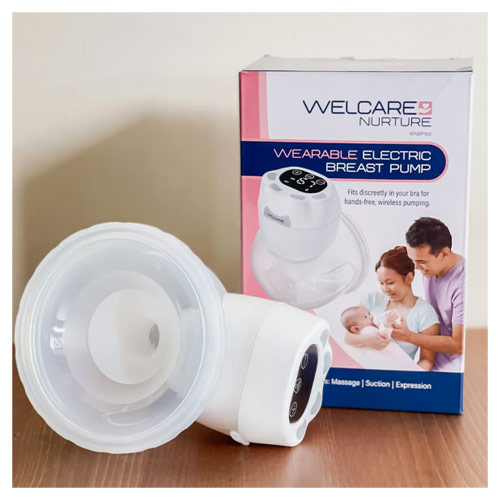 Buy Welcare Wearable Electric Breast Pump USB C Rechargeable