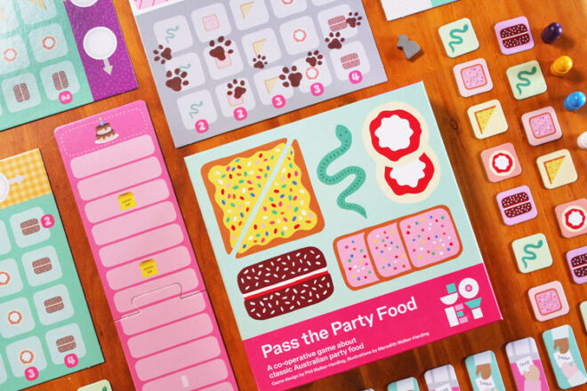 The Pass the Party Food game from Joey Games