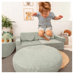 Child jumping on the My NooK Junior play couch