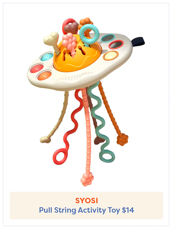 Syosi pull toy for baby activity