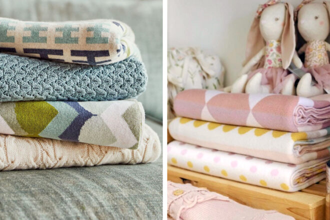 Uimi Woollen Merino Baby Blankets