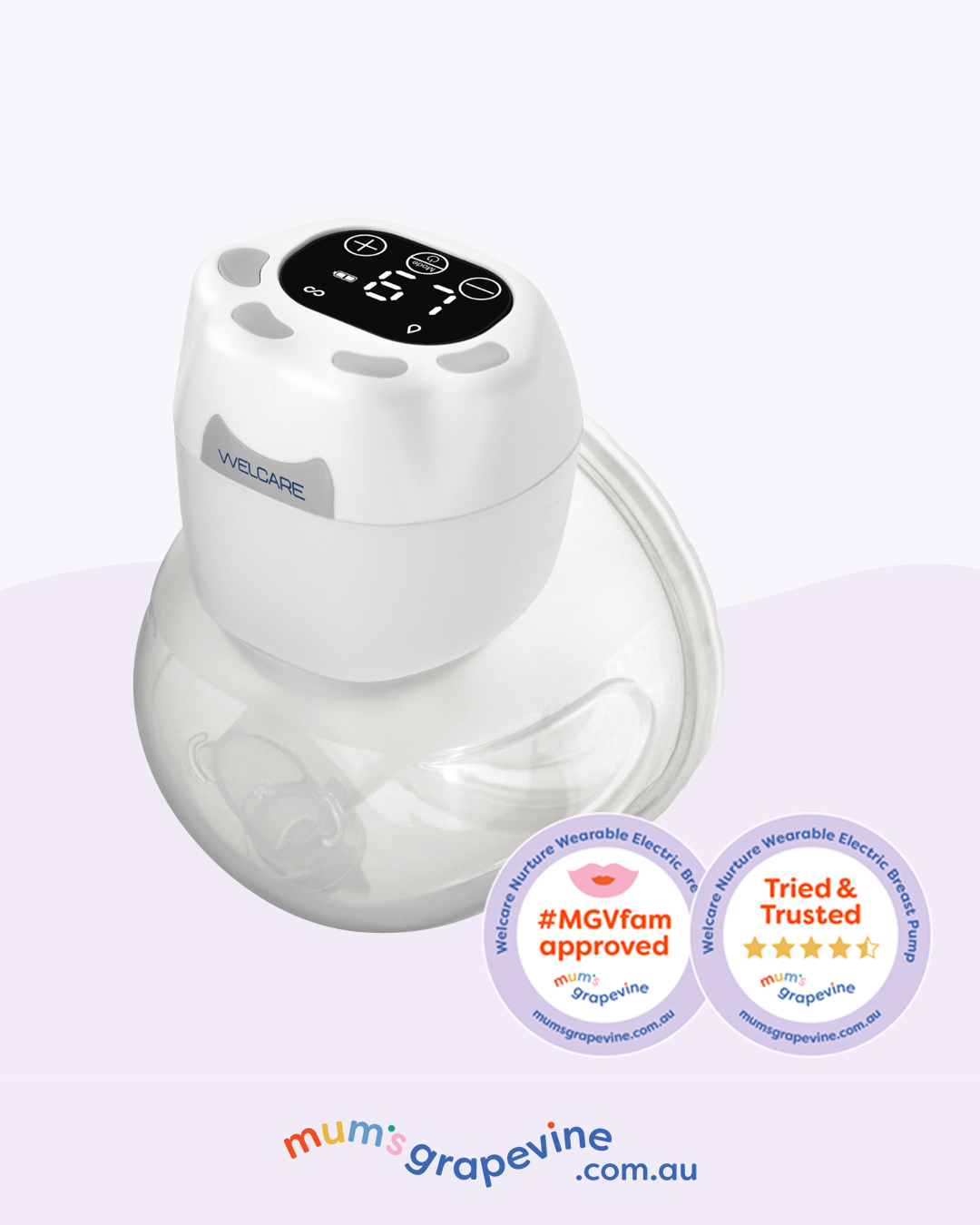 5 star review for Welcare Nurture Electric Breast Pump