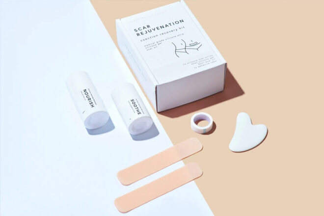 Components included in the Women's Wellness Boutique c-section reovery kit
