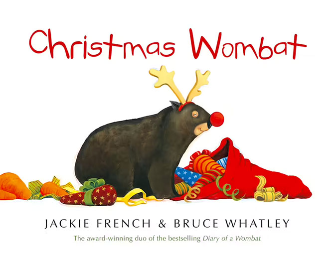 Christmas Wombat by Jackie French and Bruce Whatley