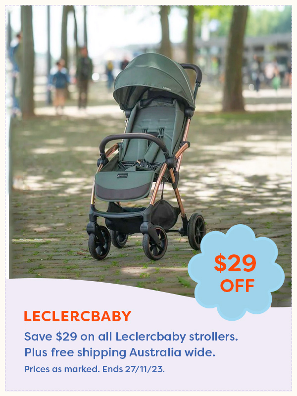 The Leclercbaby Influencer stroller in green