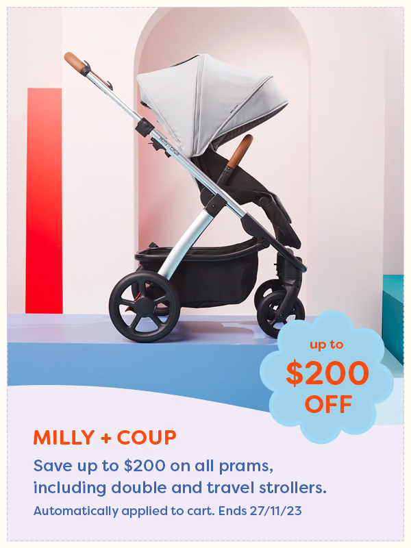 The Milly+Coup pram