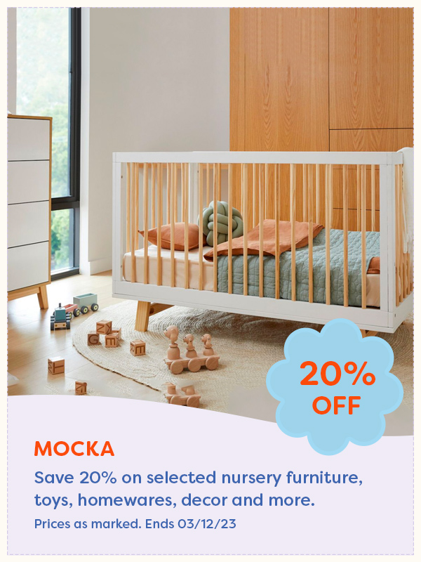 Nursery furniture from Mocka