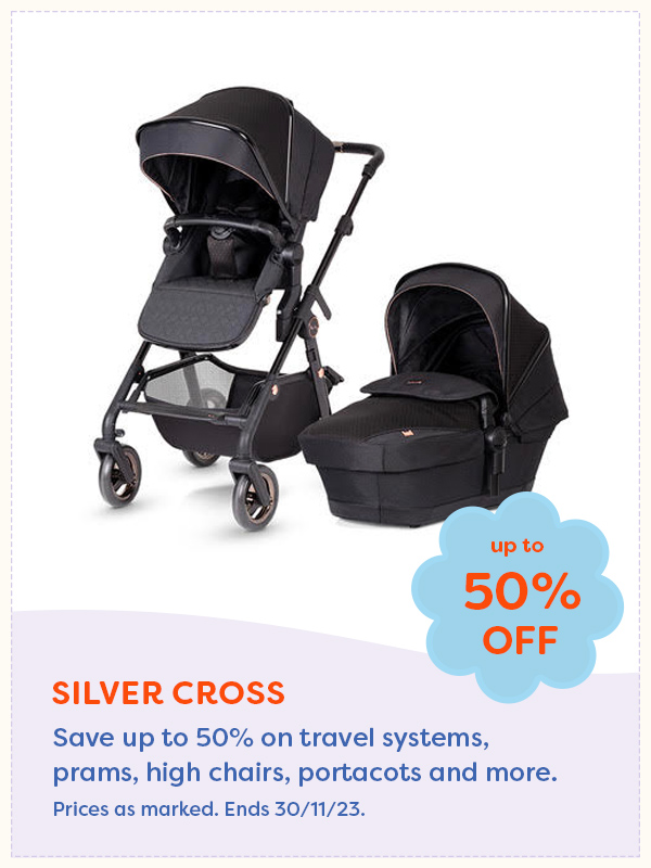 The Silver Cross pram and bassinet