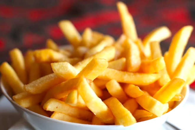 bowl of hot chips