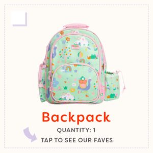 Toddler backpack button linking to best backpacks for kids