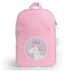 Tinyme Personalised Junior Backpack in pink