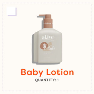Baby Lotion - Bathing Essentials List