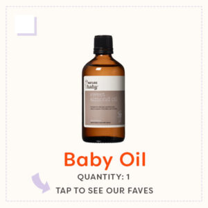 Baby Oil - Bathing Essentials List