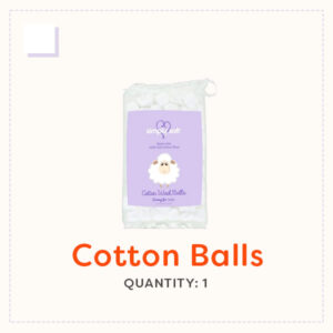 Cotton Balls - Bathing Essentials List