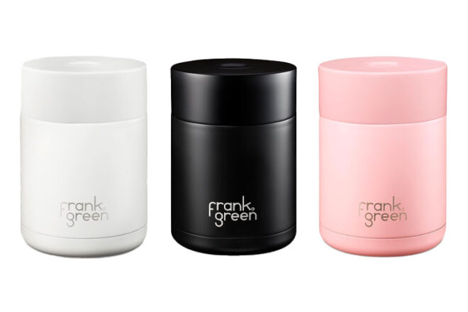 Frank Green Insulated Food Jars in three colourways