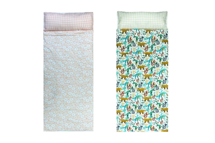 The Kinnder Daycare Nap Mats in two different designs