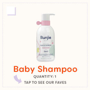 Baby Shampoo - Bathing Essentials List
