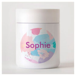 Tinyme Insulated Food Container with the name Sophie on the front
