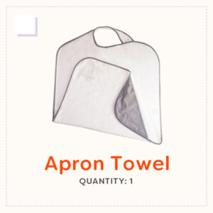 Apron Towel - Bathing essentials list