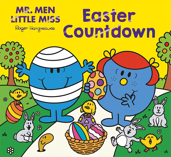 The cover of the book Mr. Men Little Miss: Easter Countdown by Roger Hargreaves
