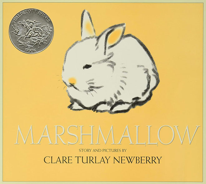 The cover of the book Marshmallow by Clare Turlay Newberry