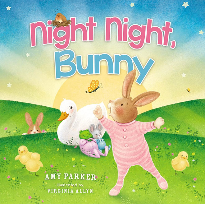 The cover of the book Night Night Bunny by Amy Parker