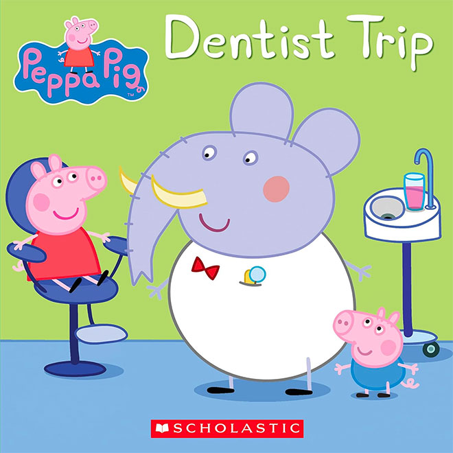 The cover of the book Peppa Pig Dentist Trip