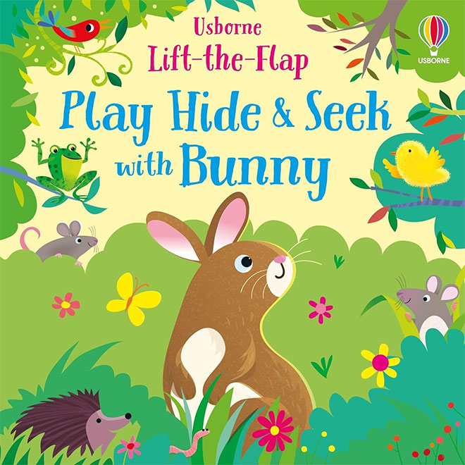 The cover of the book Play Hide and Seek with Bunny by Usborne