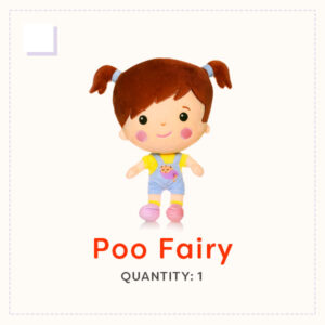 Fairy doll with pigtails