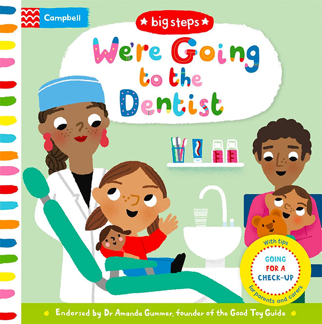 The cover of the book We're Going to the Dentist