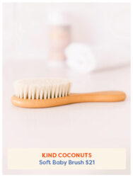 Kind Coconuts Soft baby hair brush