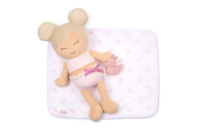 LullaBaby Bath doll on a baby change mat