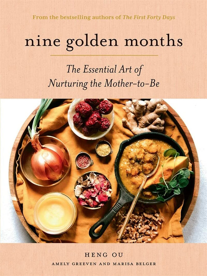 The cover of the book Nine Golden Months by Heng Ou