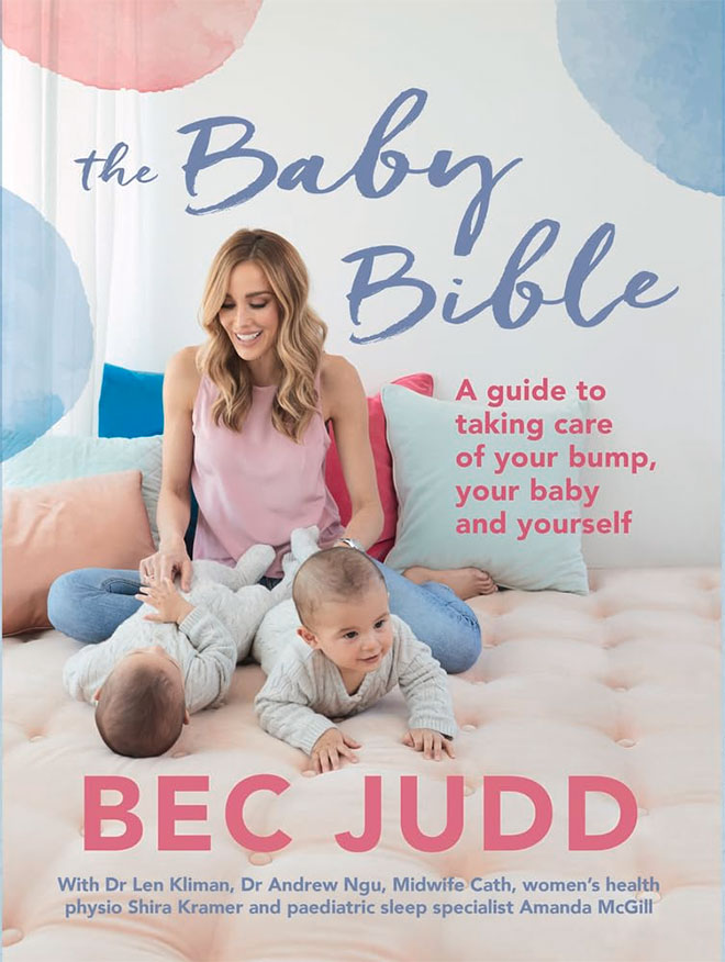 The cover of the book The Baby Bible by Bec Judd