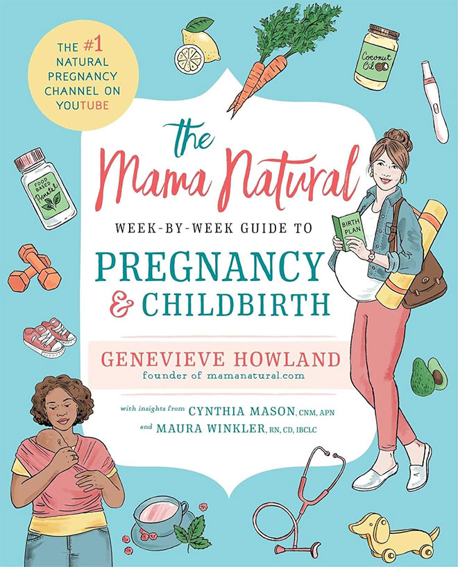 The cover of the book The Mama Natural by Genevieve Howland