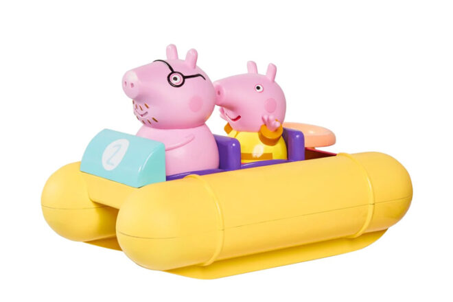 The Peppa Pig Pedalo Boat bath toy