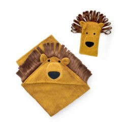 Zoe Sage Bamboo Hooded Baby Towels in Lion