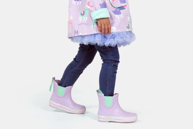 Penny Scallan Lilac Gumboots