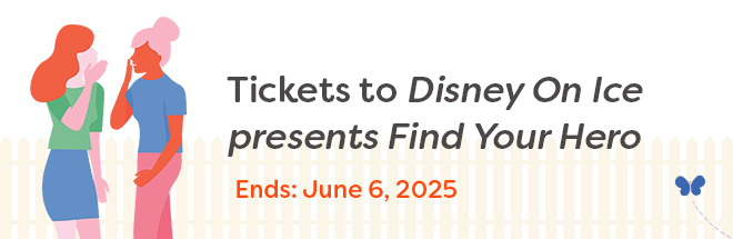 Win tickets to Disney On Ice presents Find Your Hero