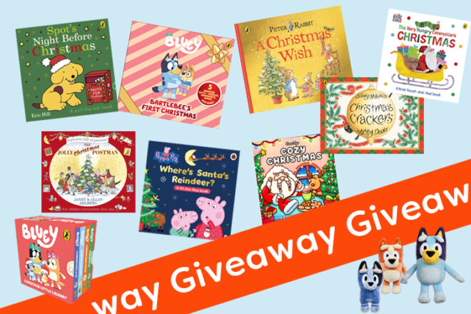 Giveaway Banner for Christmas books