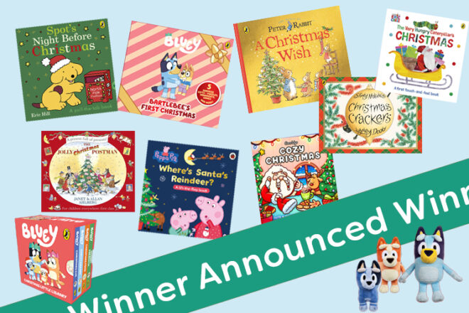 winners announcement christmas book pack