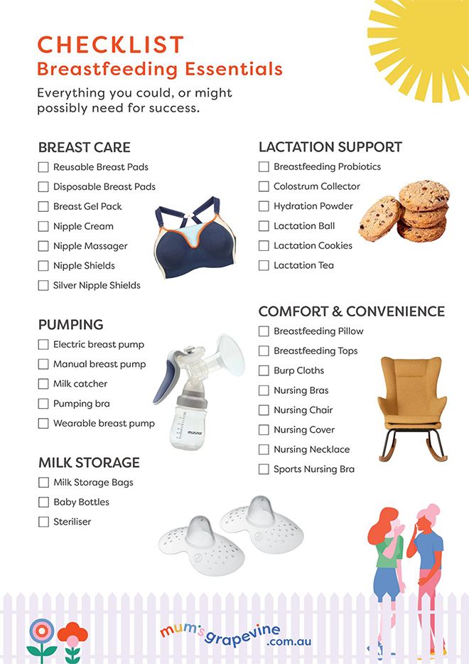 A printable checklist titled 