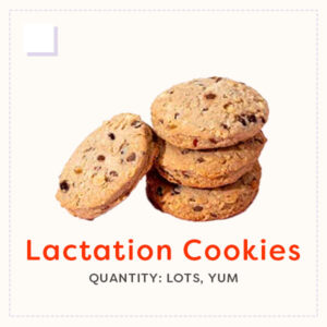 A stack of chocolate chip lactation cookies.