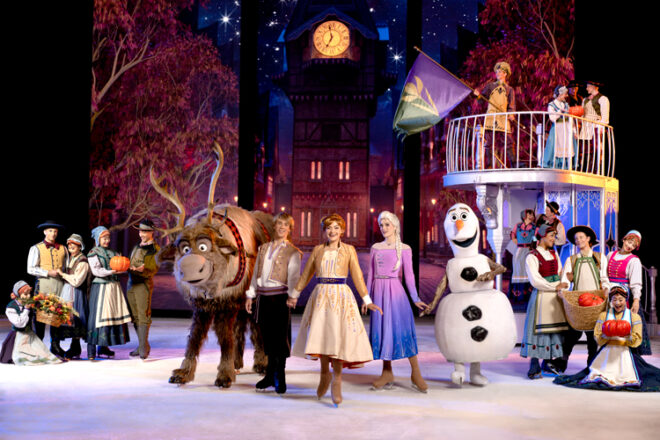 Disney On Ice presents Magic in the Stars - Frozen 2 cast