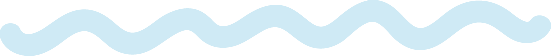 Sky blue Squiggle line illustration