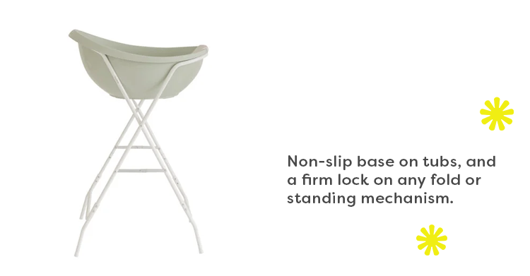 High chair with a five-point safety harness