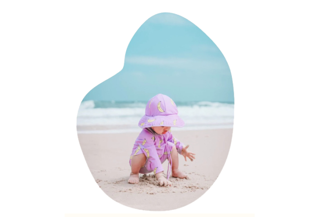 girl at the beach