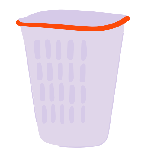 illustration of laundry basket
